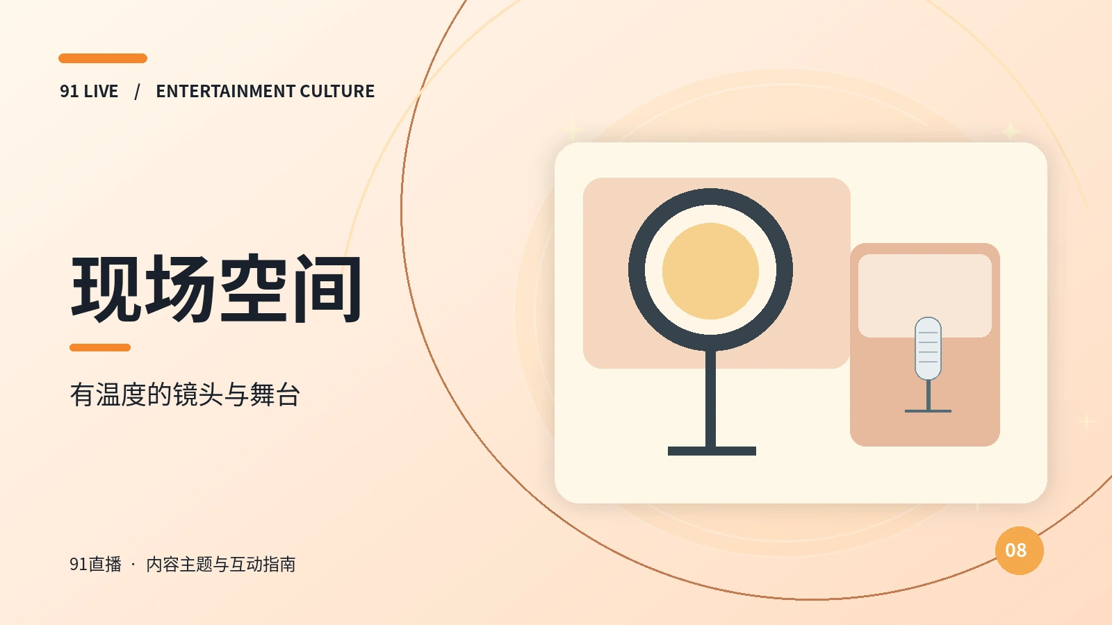 现场空间频道主题图