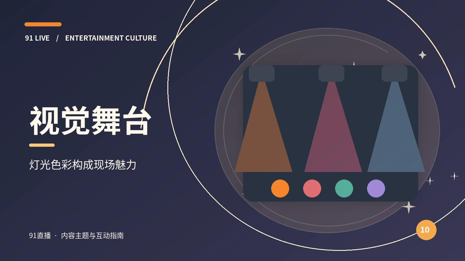 直播技巧编辑台主题图片